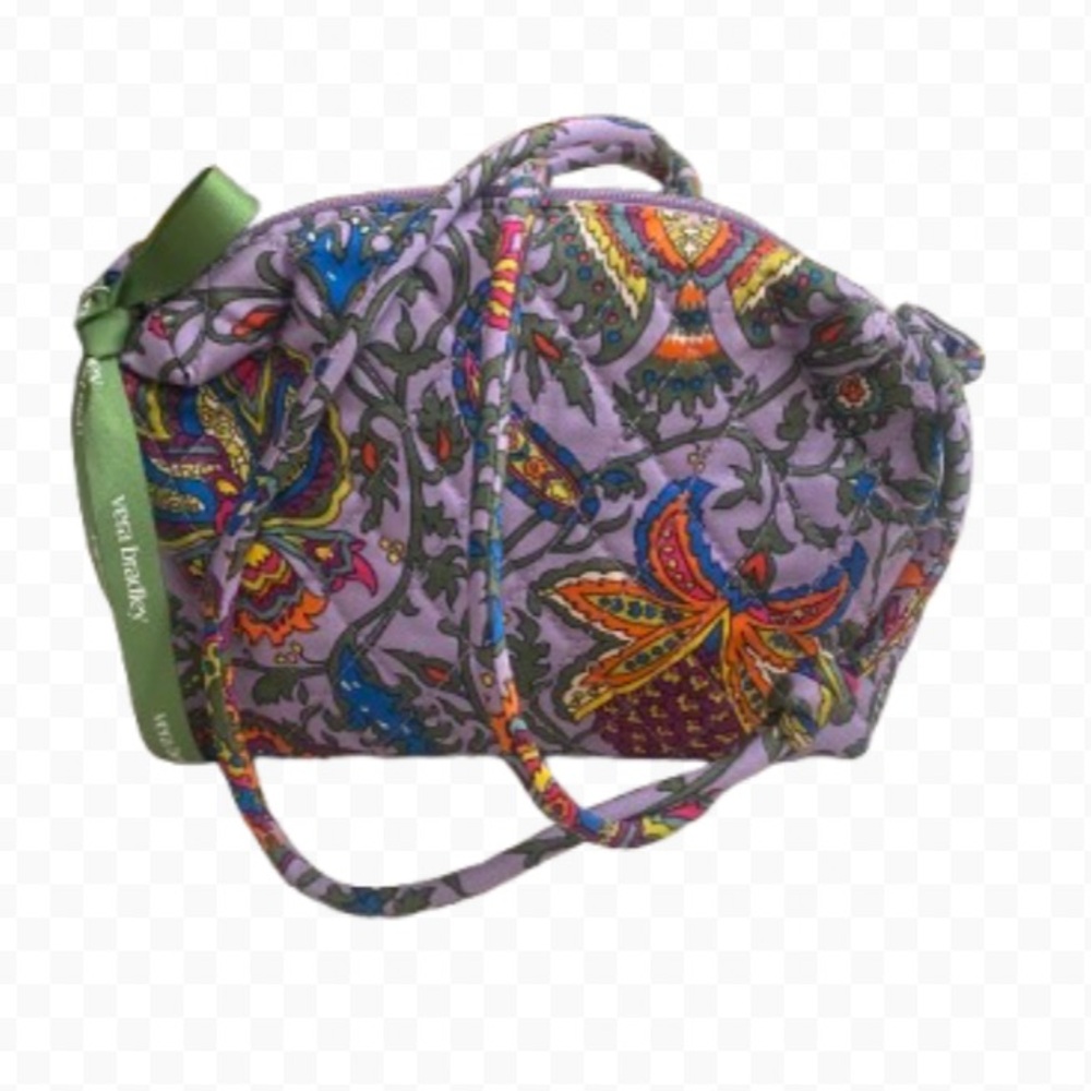 Vera Bradley Blake Crossbody Bag Minimalist Marrakesh Purple - Picture 11 of 12